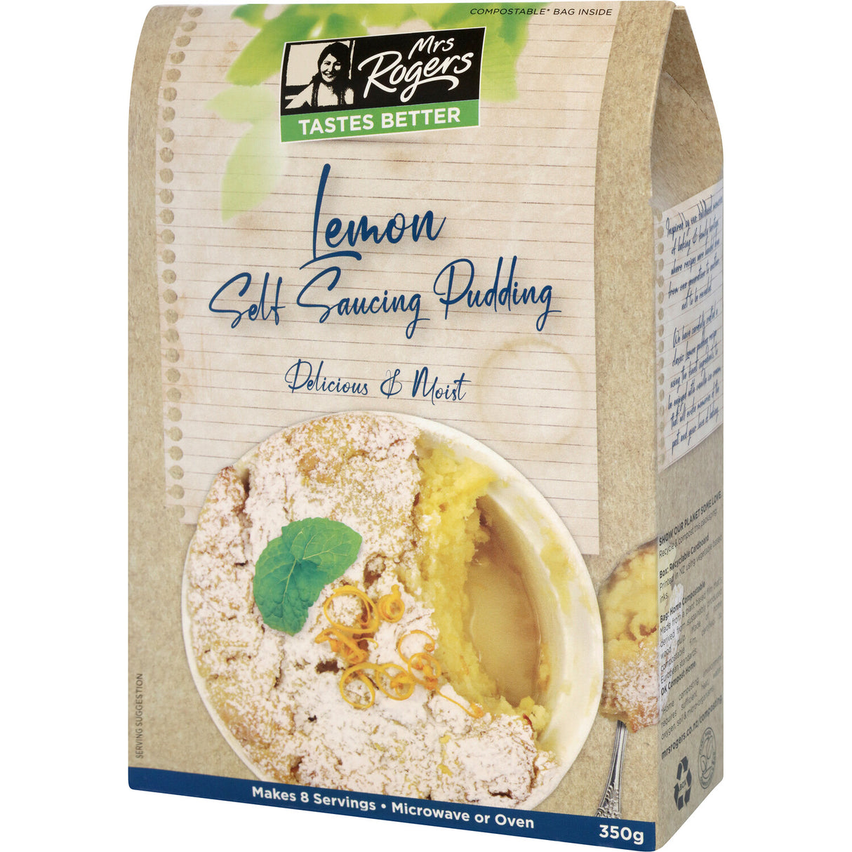 Mrs Rogers Lemon Self Saucing Pudding Mix 350g