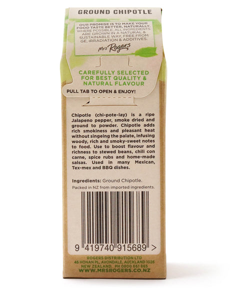 Mrs Rogers ECO Naturals Ground Chipotle 30g