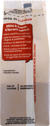 Mrs Rogers Bags Of Flavour Ground Paprika 40g