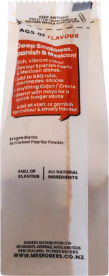 Mrs Rogers Bags of Flavour Paprika Smoked 30g
