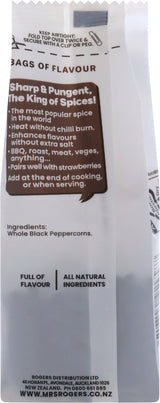 Mrs Rogers Bags of Flavour Black Peppercorns 35g