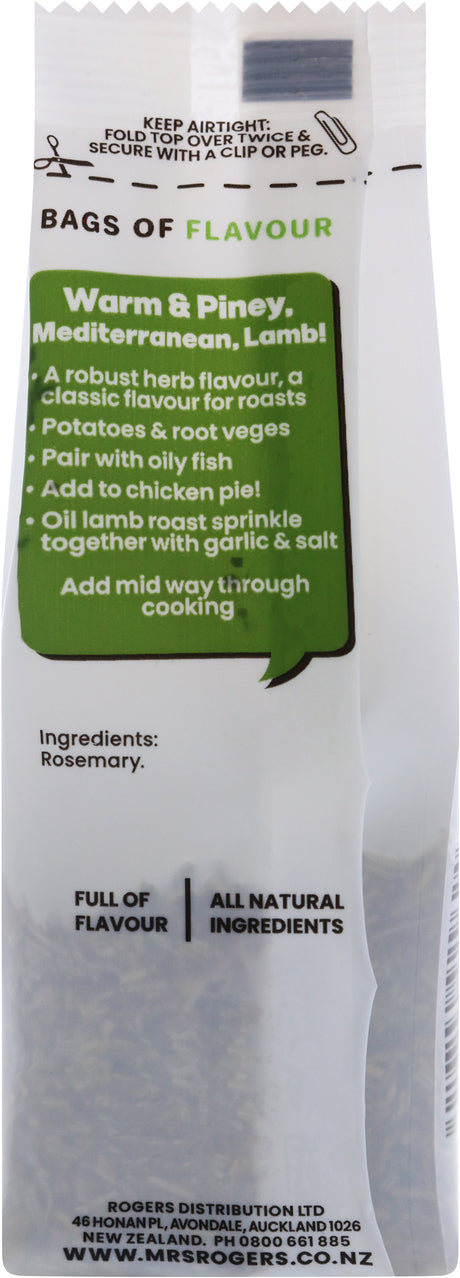 Mrs Rogers Bags of Flavour Rosemary 20g