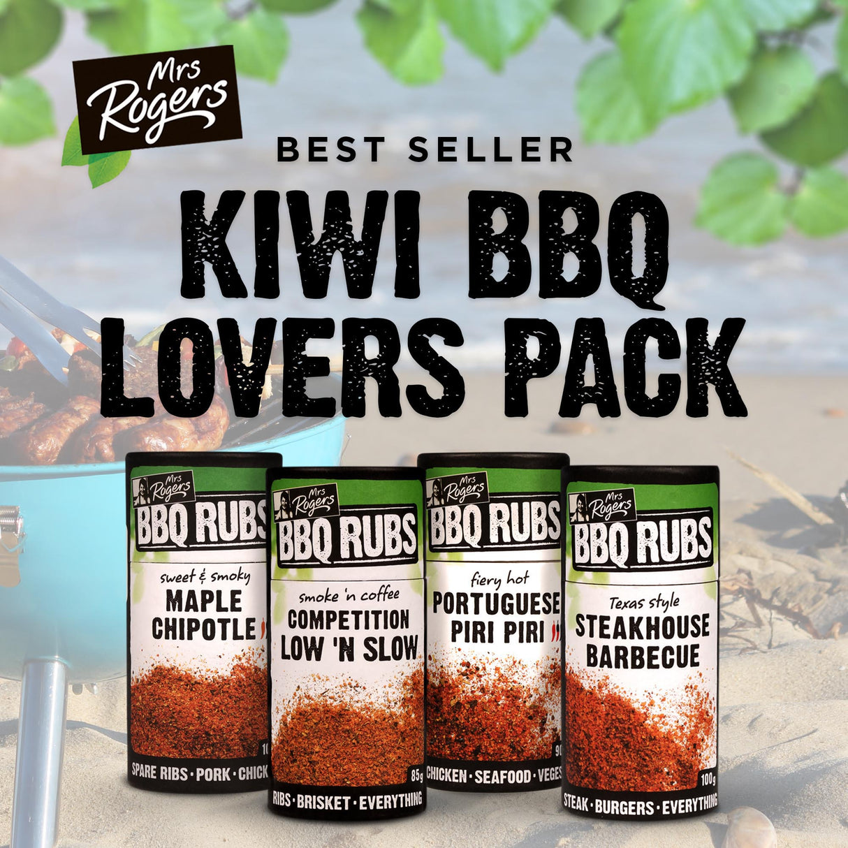 Mrs Rogers Best Seller Kiwi BBQ Lovers Bundle