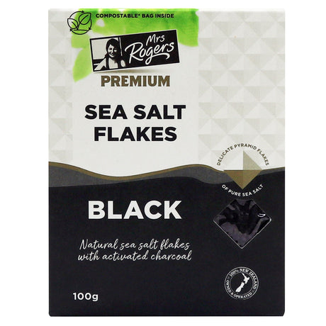 Mrs Rogers Black Salt Flakes