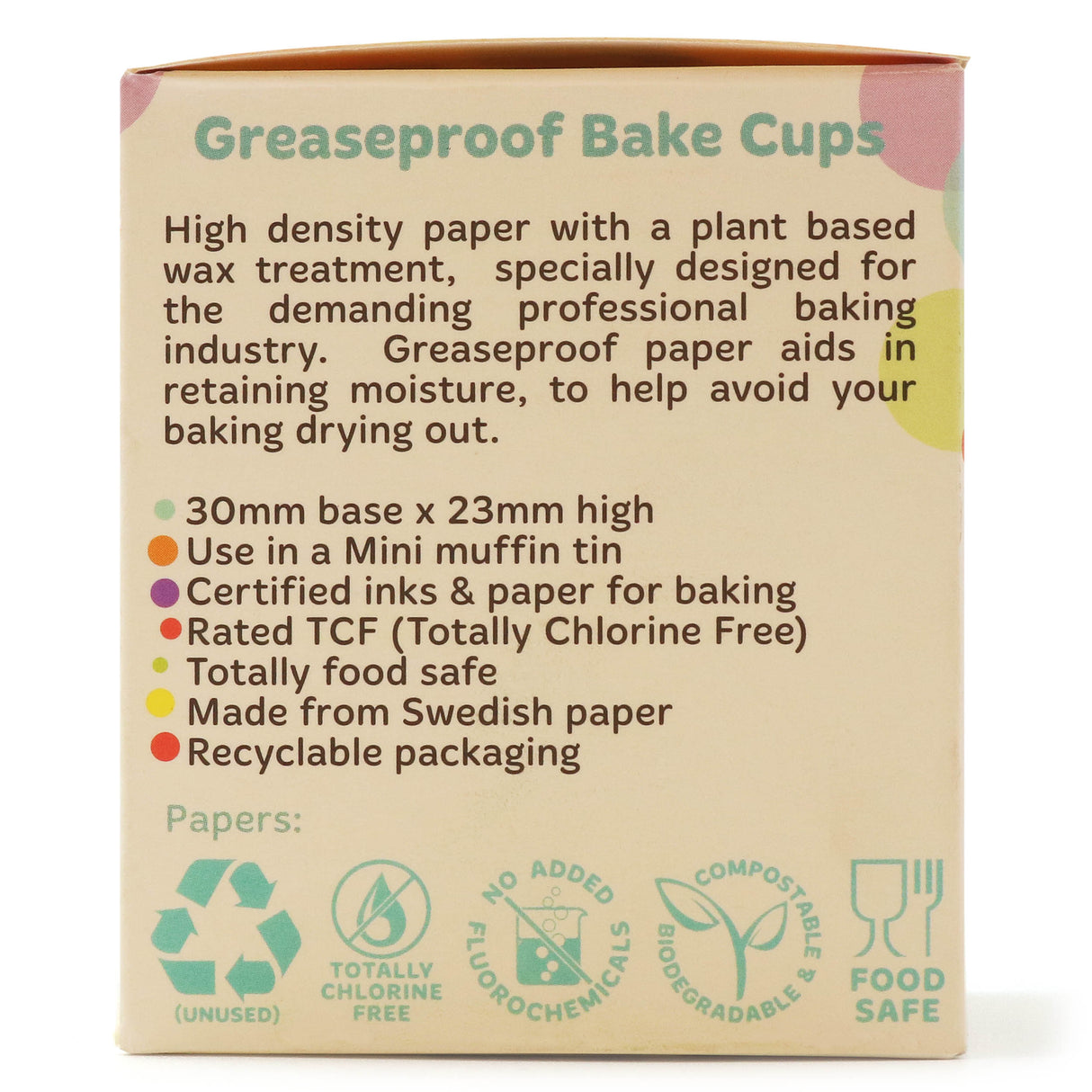 Mrs Rogers Mini Bake Cups 150