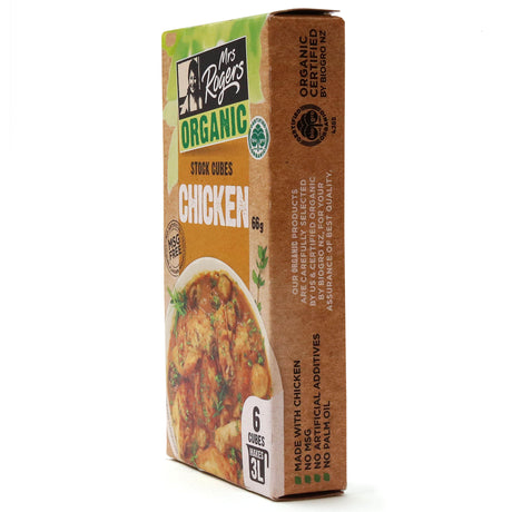 Mrs Rogers Organic Chicken Stock Cubes 66g