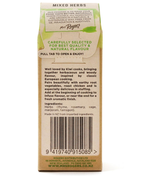 Mrs Rogers ECO Naturals Mixed Herbs 10g