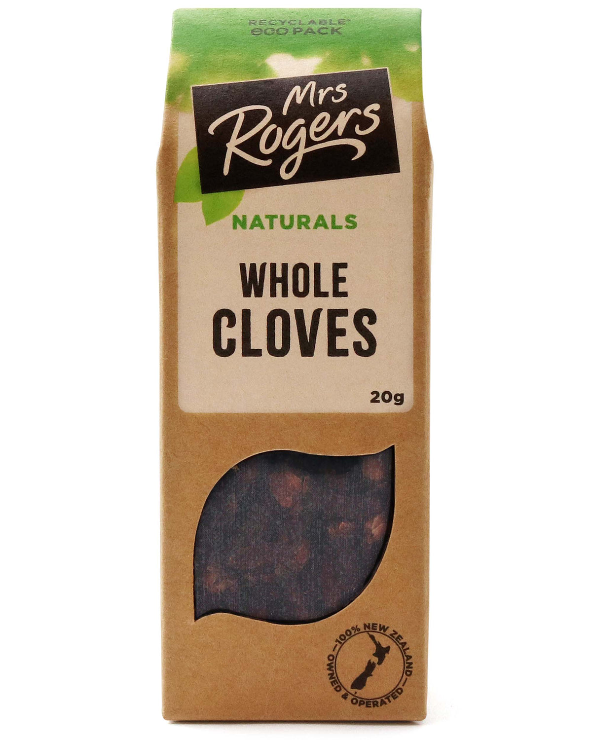 Mrs Rogers ECO Naturals Whole Cloves 20g