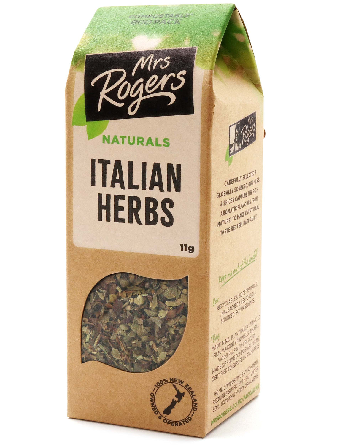 Mrs Rogers ECO Naturals Italian Herbs 11g