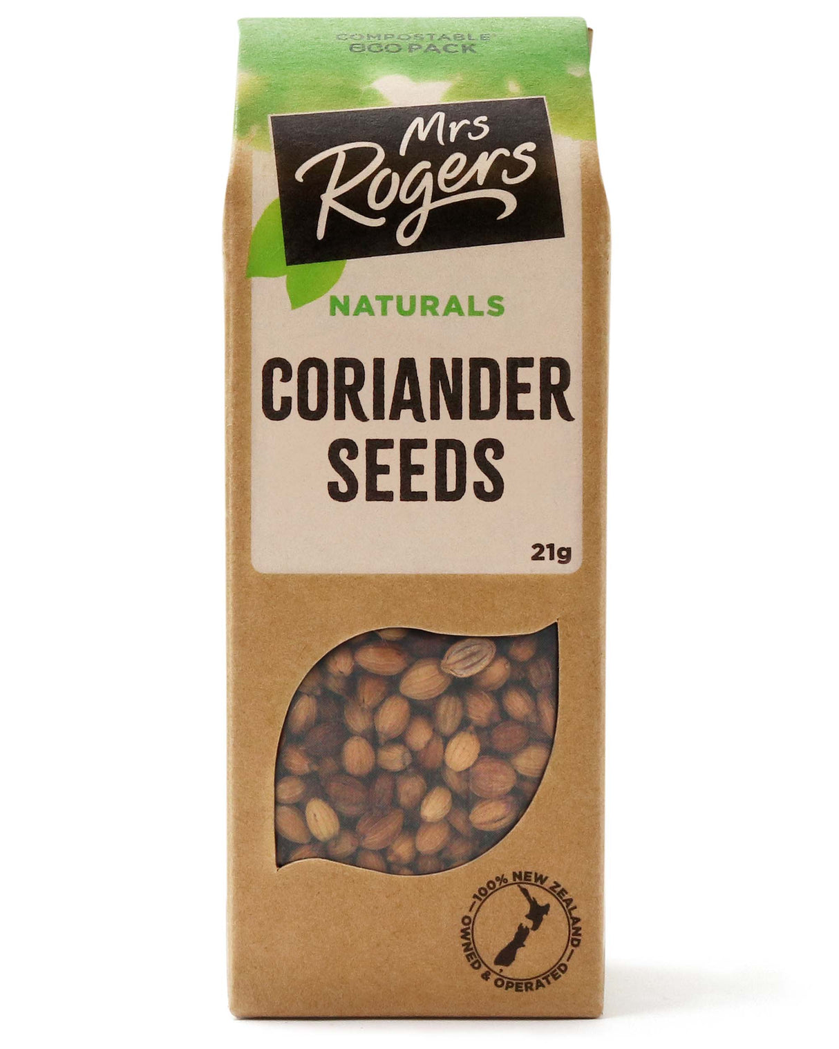 Mrs Rogers ECO Naturals Coriander Seeds 21g