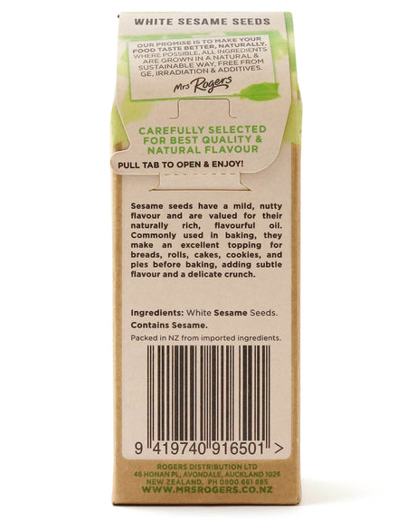Mrs Rogers ECO Naturals Sesame Seeds White 40g