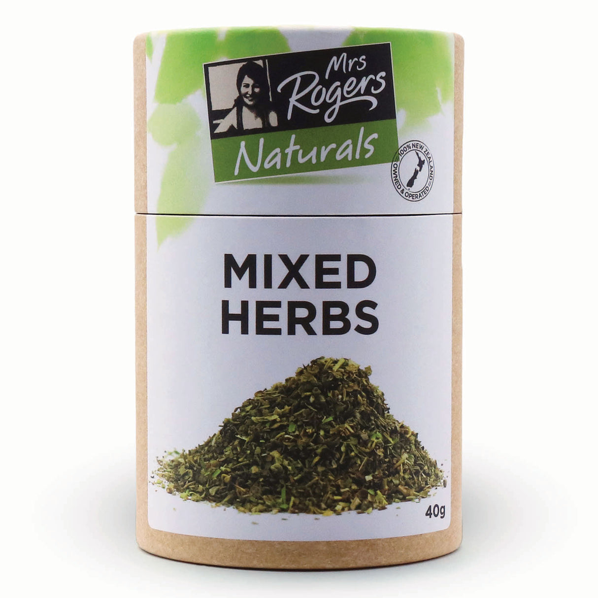 Mrs Rogers Naturals Mixed Herbs Canister 40g