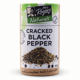 Mrs Rogers Naturals Cracked Black  Pepper Canister 60g