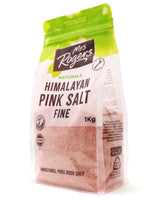Mrs Rogers Himalayan Pink Salt Fine 1kg Bag
