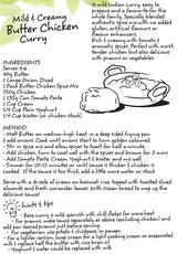 Mrs Rogers ECO Naturals Butter Chicken 38g