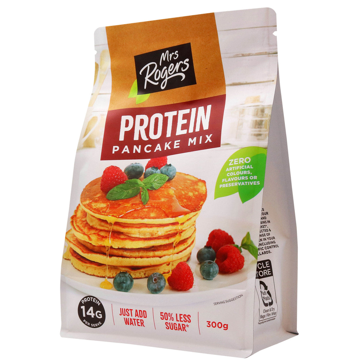 Mrs Rogers Protein Pancake Mix 300g