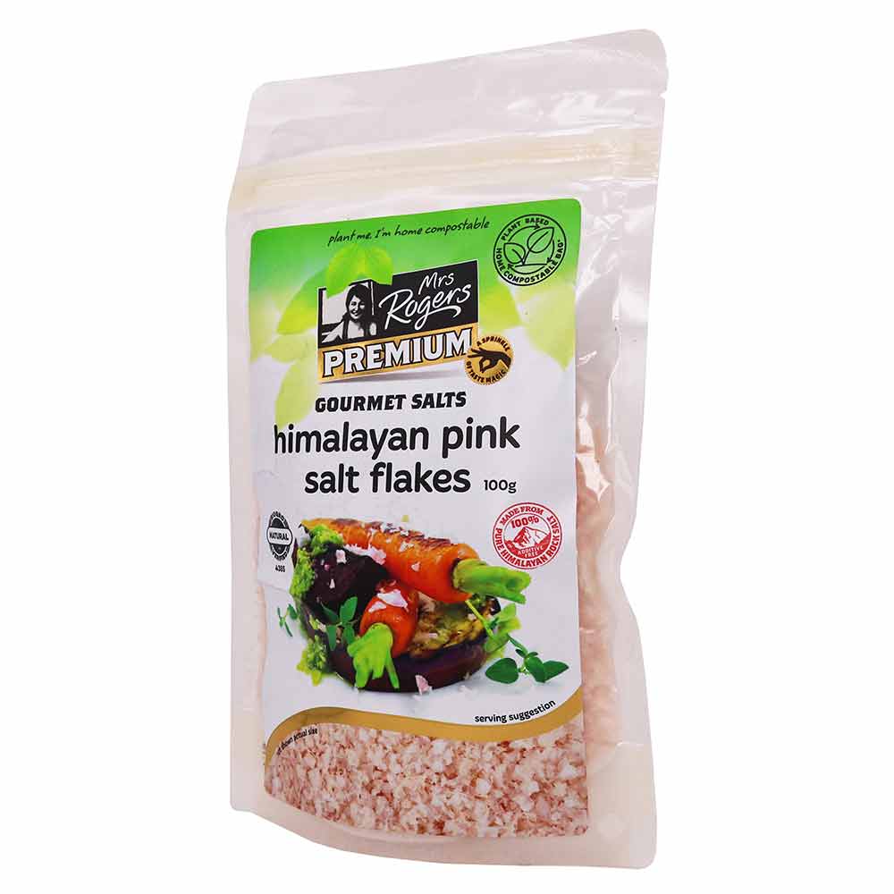 Himalayan Pink Salt Flakes | Mrs Rogers