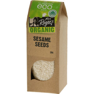 Organic Sesame Seeds - white